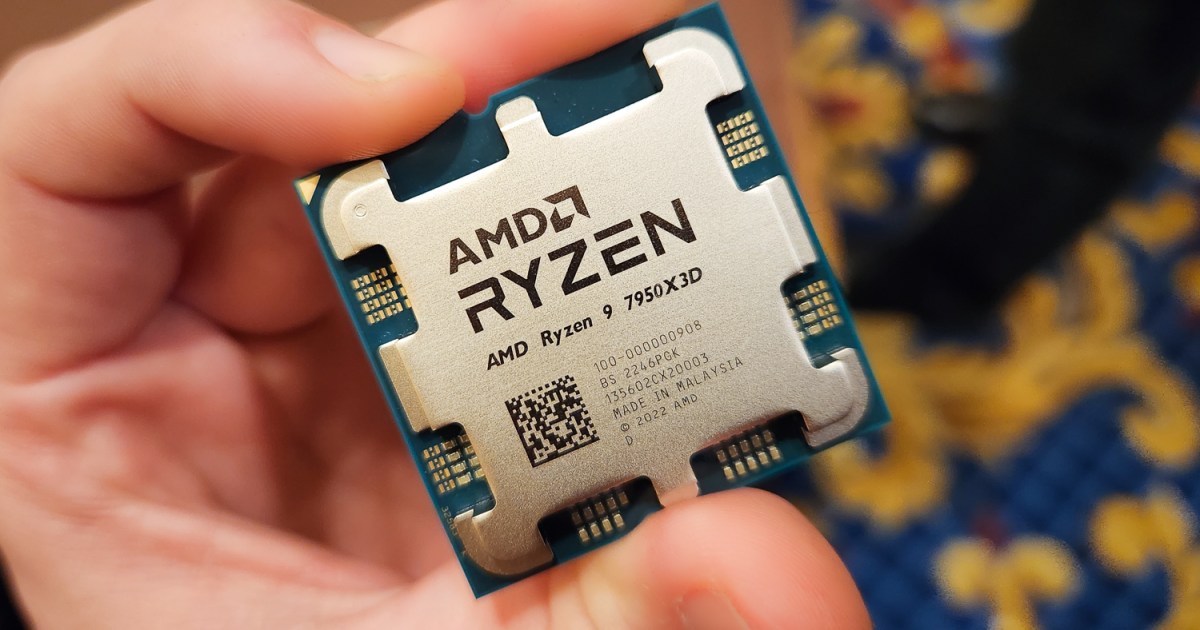 Read more about the article Good strive, Intel, however AMD 3D V-Cache chips nonetheless win