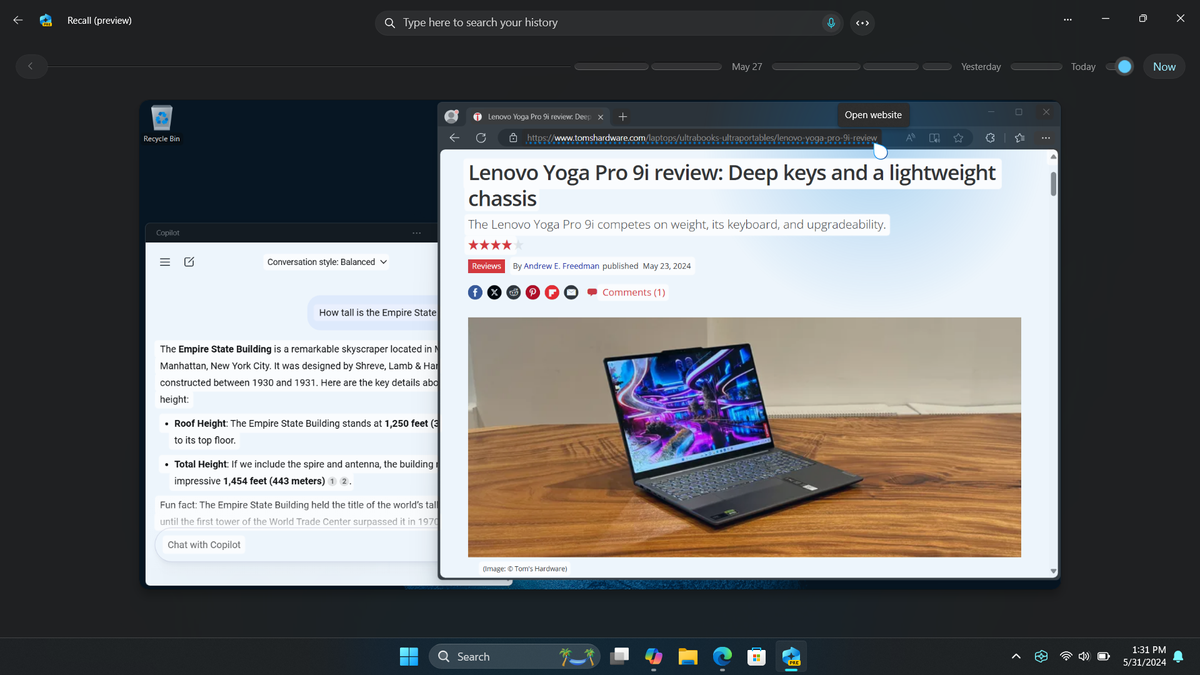 You are currently viewing How to try Windows 11's Recall AI feature right now, even on unsupported hardware – Tom's Hardware