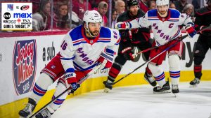 Read more about the article Rangers using 2-day break to rest, reset for Game 6 at Hurricanes